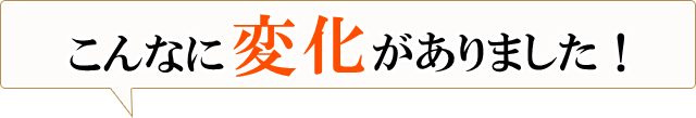 こんなに変化がありました。