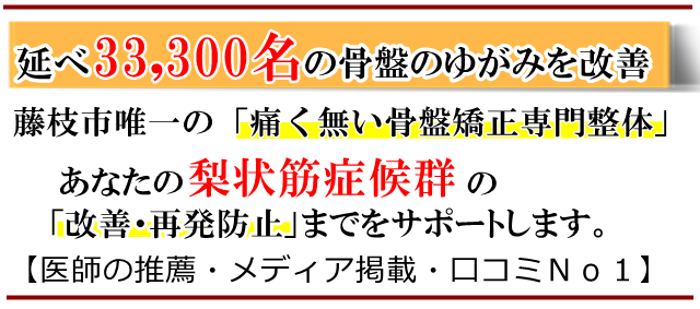 梨状筋症候群・藤枝市・いろどり整体