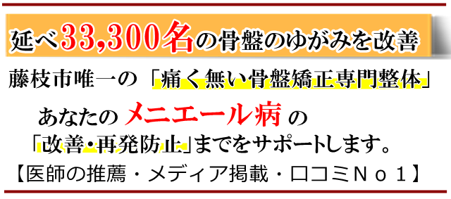 メニエール病・藤枝市・いろどり整体